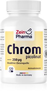 ZeinPharma Chrompiccolinat 250 µg Kapseln zur Förderung der physischen und mentalen Gesundheit 120 KAP