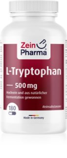 ZeinPharma L-Tryptophan 500 mg Kapseln zur Förderung des seelischen Gleichgewichts