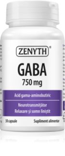 Zenyth GABA 750 mg capsule pentru menținerea energiei și a capacității cognitive 30 caps.