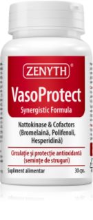 Zenyth VasoProtect capsule ajută la funcționarea corectă a aparatului vascular 30 caps.