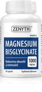 Zenyth Magnesium Bisglycinate capsule pentru suplimentarea eficientă a aportului de magneziu