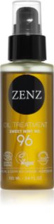 ZENZ Organic Sweet Mint No. 96 öljy hiuksiin ja päänahkaan 100 ml