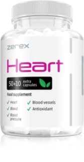 Zerex Heart kapszula a kardiovaszkuláris rendszer normál tevékenységéhez 60 kapsz.