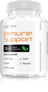 Zerex Immune Support Podpora imunity kapszula az immunrendszer támogatására és a fogak normál állapotának megőrzéséért 60 kapsz.