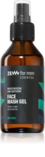 Zew For Men Essential Face Wash Gel nawilżający żel oczyszczający dla skóry suchej i wrażliwej 100 ml