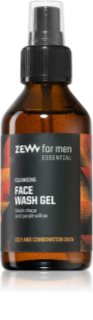 Zew For Men Essential Face Wash Gel tisztító gél kombinált és zsíros bőrre uraknak 100 ml