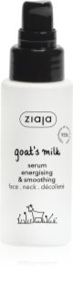 Ziaja Goat's Milk изглаждащ серум за хидратация и озаряване на кожата за лице, врат и деколкте 50 мл.