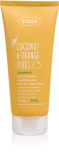 Ziaja Coconut & Orange Vibes drėkinamasis šampūnas visų tipų plaukams 200 ml
