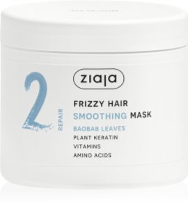 Ziaja Plant Essentials Baobab Leaves Udglattende maske til krøllet hår 350 ml