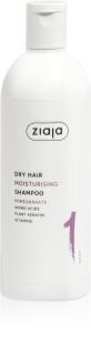 Ziaja Plant Essentials Pomegranate Fugtgivende shampoo Til tørt hår 400 ml