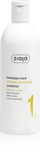 Ziaja Plant Essentials Banana Flower Shampoo mit ernährender Wirkung für beschädigtes Haar 400 ml