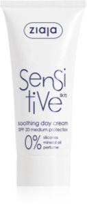 Ziaja Sensitive crème apaisante pour peaux sèches avec démangeaisons SPF 20 50 ml