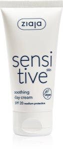 Ziaja Sensitive die beruhigende Creme für trockene und juckende Haut im Gesicht SPF 20 50 ml