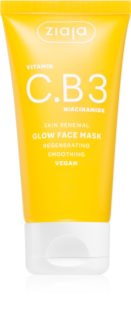 Ziaja Vitamin C.B3 Niacinamide rozjasňujúca pleťová maska 50 ml