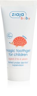 Ziaja Baby lasten hammasgeeli sisältää fluoria 50 ml