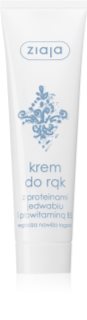 Ziaja Arganowa krem do rąk z proteinami jedwabiu i prowitaminą B5 100 ml