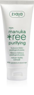 Ziaja Manuka Tree Purifying tisztító peelinges paszta normál és zsíros bőrre 75 ml