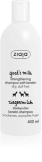 Ziaja Goat's Milk sampon fortifiant pentru păr uscat și deteriorat 400 ml