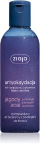 Ziaja Jagody Acai oczyszczający żel micelarny z peelingiem do twarzy 200 ml