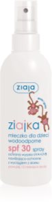 Ziaja Ziajka lotiune de plaja spray pentru copii SPF 30 170 ml