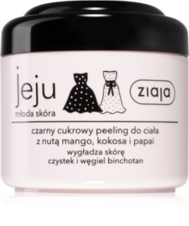 Ziaja Jeju Young Skin gommage corps au sucre noir 200 ml