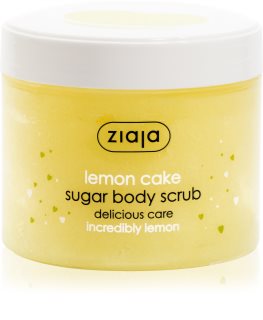Ziaja Lemon Cake bőrpuhító cukros peeling 300 ml
