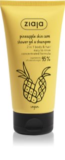 Ziaja Pineapple energizáló tusfürdő gél testre és hajra 160 ml