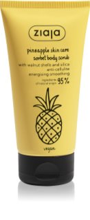 Ziaja Pineapple hellävarainen vartalosorbetti kuoriva vaikutus 160 ml