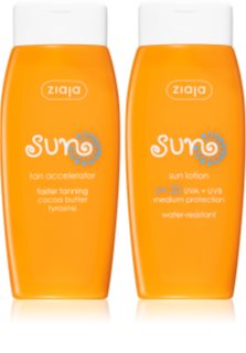 Ziaja Sun handige verpakking voor het Zonnen