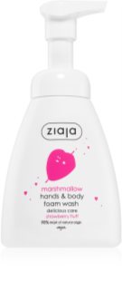 Ziaja Marshmallow Schaumseife für Hand und Körper 250 ml