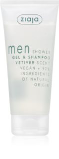 Ziaja Men gel de douche et shampoing 2 en 1 pour homme Vetiver 200 ml