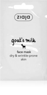 Ziaja Goat's Milk masca pentru tenul uscat 7 ml