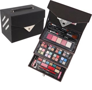 ZMILE COSMETICS Beauty Case Velvety kozmetický kufrík Dark Grey