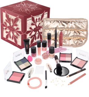 ZMILE COSMETICS Snowflake Puzzle advent calendar Cherry Red