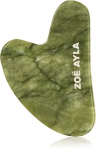 Zoë Ayla Luxurious Jade Gua Sha Therapy Tool accesorio para masaje 1 ud