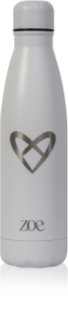 ZOE Stainless Steel Insulated Water Bottle rozsdamentes kulacs szín White Matte 500 ml