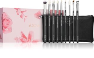 ZOEVA It's All About The Eyes Brush Set sivellinsetti ja pussi 1 kpl