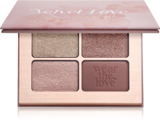 ZOEVA Velvet Love Eyeshadow Quad paleta cieni do powiek