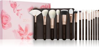 ZOEVA The Artists Brush Set Rose Golden Edition Reise-Pinselset mit Täschchen