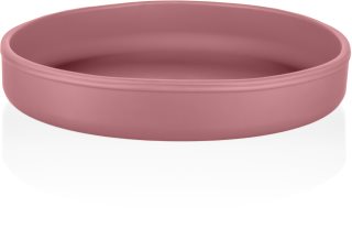 Zopa Silicone Plate farfurie 6 m+ Old Pink 1 buc