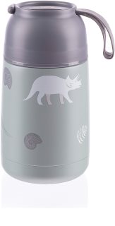 Zopa Food Thermos with Silicone Holder thermos da mangiare Dino 620 ml