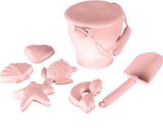 Zopa Silicone Beach Set set for children Old Pink 6 m+ 1 pc