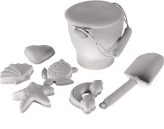 Zopa Silicone Beach Set ensemble pour enfant Dove Grey 6 m+ 1 pcs