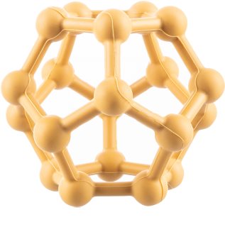 Zopa Silicone Teether Atom dentaruolo Mustard Yellow 1 pz