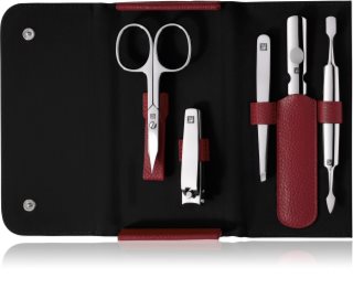 Zwilling Classic Inox manicure set + leather sleeve
