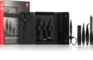 Zwilling Premium Black Manicure Set for men