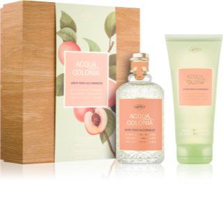 4711 Acqua Colonia White Peach & Coriander σετ δώρου I. unisex