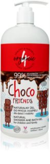 4Organic Choco ekstra nježni gel za tuširanje za cijelu obitelj