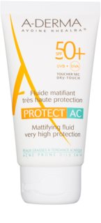 A-Derma Protect AC матиращ флуид SPF 50+