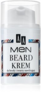 AA Cosmetics Men Beard Fugtgivende ansigts- og skægcreme